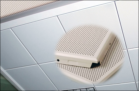 Round hole perforated mesh for ceiling and cladding uses