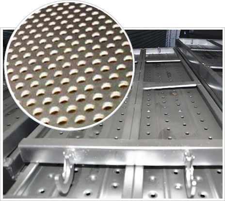 Anti-Slippery Hot Dipped Galvanized Steel Grating Platform Floor Construction Material