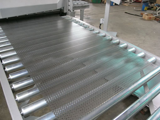 Decorative Perforated Wire Mesh Grilles in Aluminum